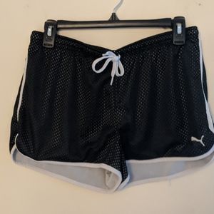 Puma Women's Sport Lifestyle Mesh Athletic Shorts